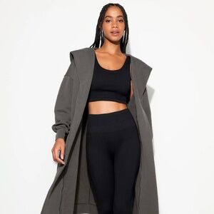 Spiritual Gangster Sheridan Hooded Fleece Cardigan - NWT!!!